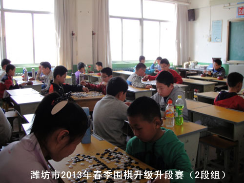 标题：潍坊市2013年春季围棋升级升段赛（2段组） 阅读次数：1053