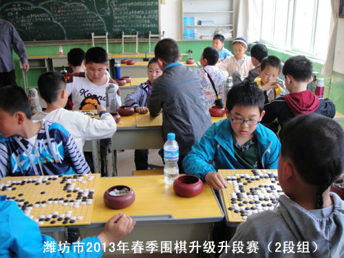 标题：潍坊市2013年春季围棋升级升段赛（2段组） 阅读次数：978
