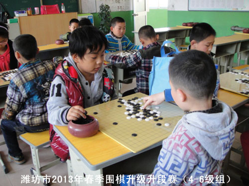 标题：潍坊市2013年春季围棋升级升段赛（4-6级组） 阅读次数：974