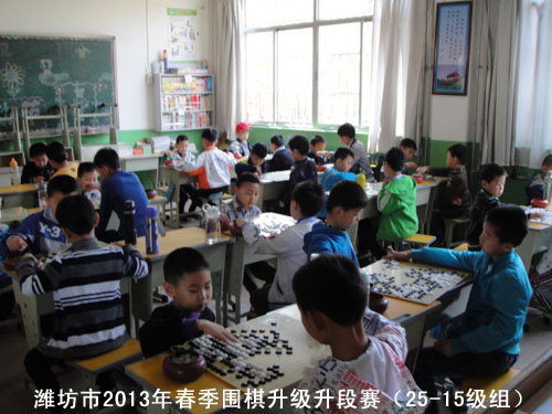 标题：潍坊市2013年春季围棋升级升段赛（25-15级组） 阅读次数：1003