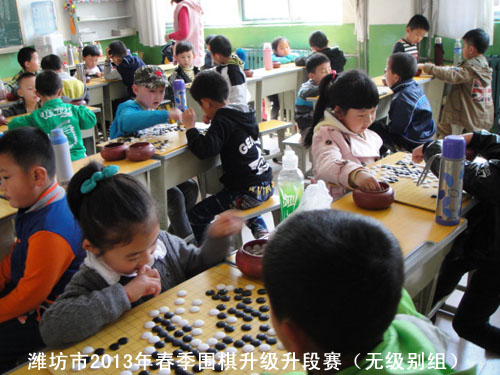 标题：潍坊市2013年春季围棋升级升段赛（无级别组） 阅读次数：1024