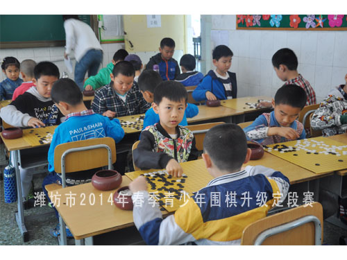 标题：潍坊市2014年春季青少年围棋升级定段赛 阅读次数：1442