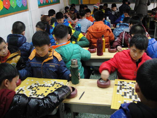 标题：2016元旦潍坊市围棋升级升段赛  阅读次数：2888